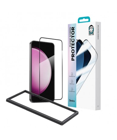 Galaxy S24 Plus Benks Ultra Shield 0.3mm Ekran Koruyucu + Kolay Uygulama Aparatlı