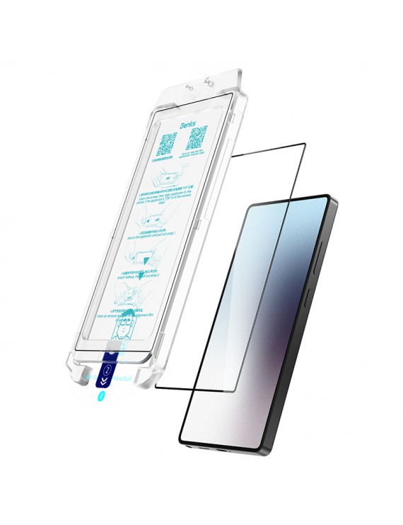 Galaxy S25 Ultra Benks Ultra Shield HD Ekran Koruyucu + Kolay Uygulama Aparatlı